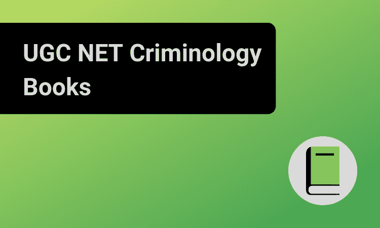 UGC NET Criminology Books