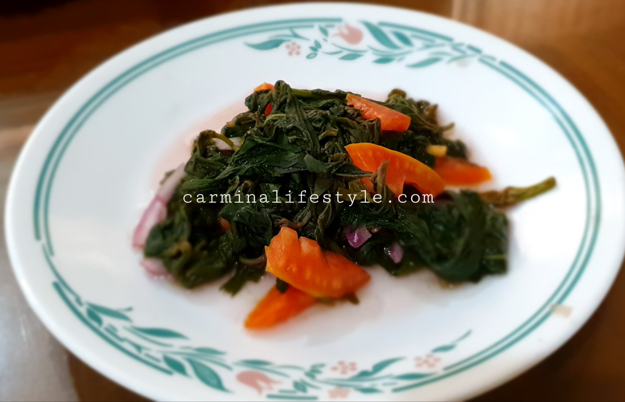 Filipino Spinach Salad Recipe