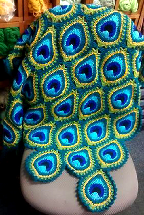 Beautiful Skills Crochet Knitting Quilting Easy Peacock Motif beautiful-skills-crochet-knitting-quilting-easy-peacock-motif