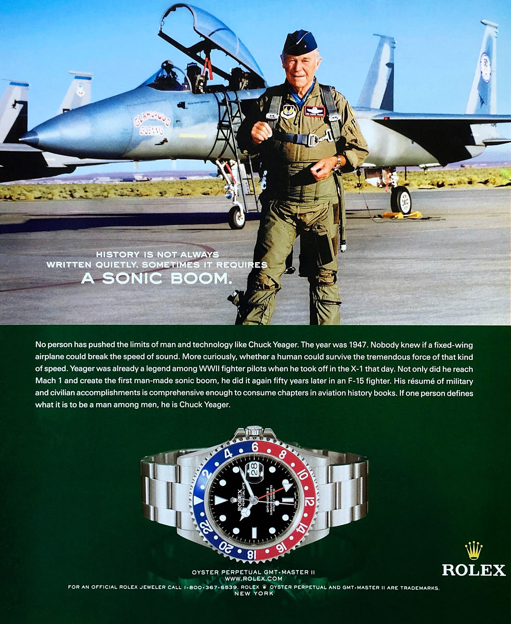 chuck yeager gmt