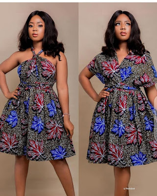 Short Ankara Gown Styles 2021: Most Beautiful Dresses for ladies