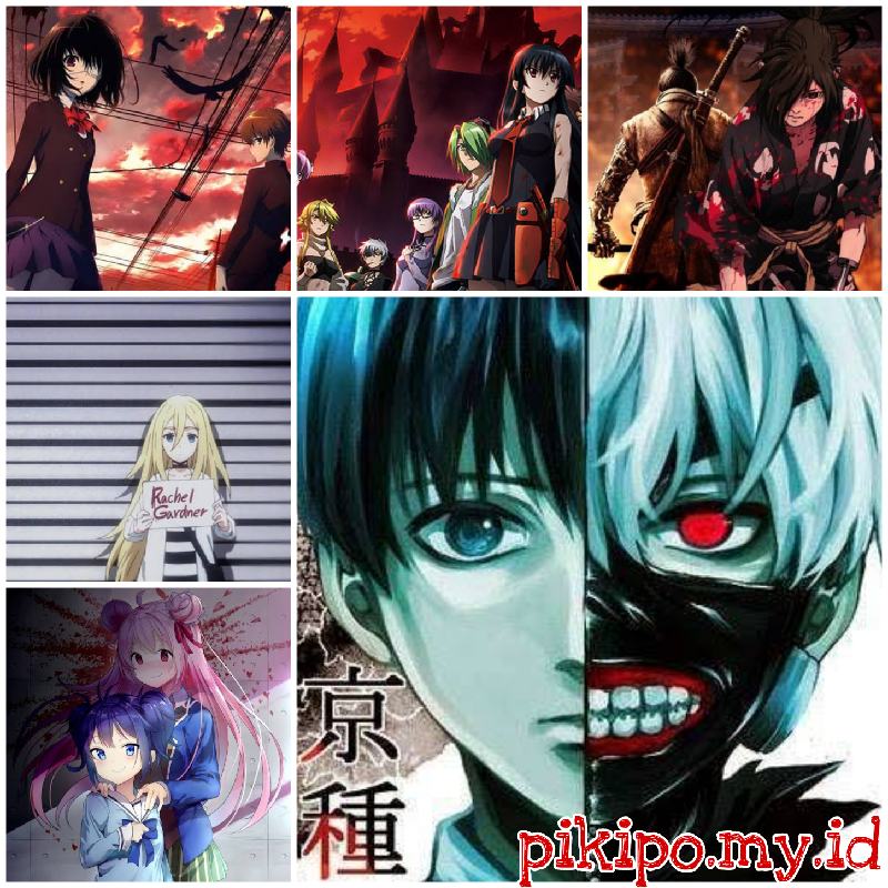 Daftar Anime Psikopat Terbaik. Best Gore Anime