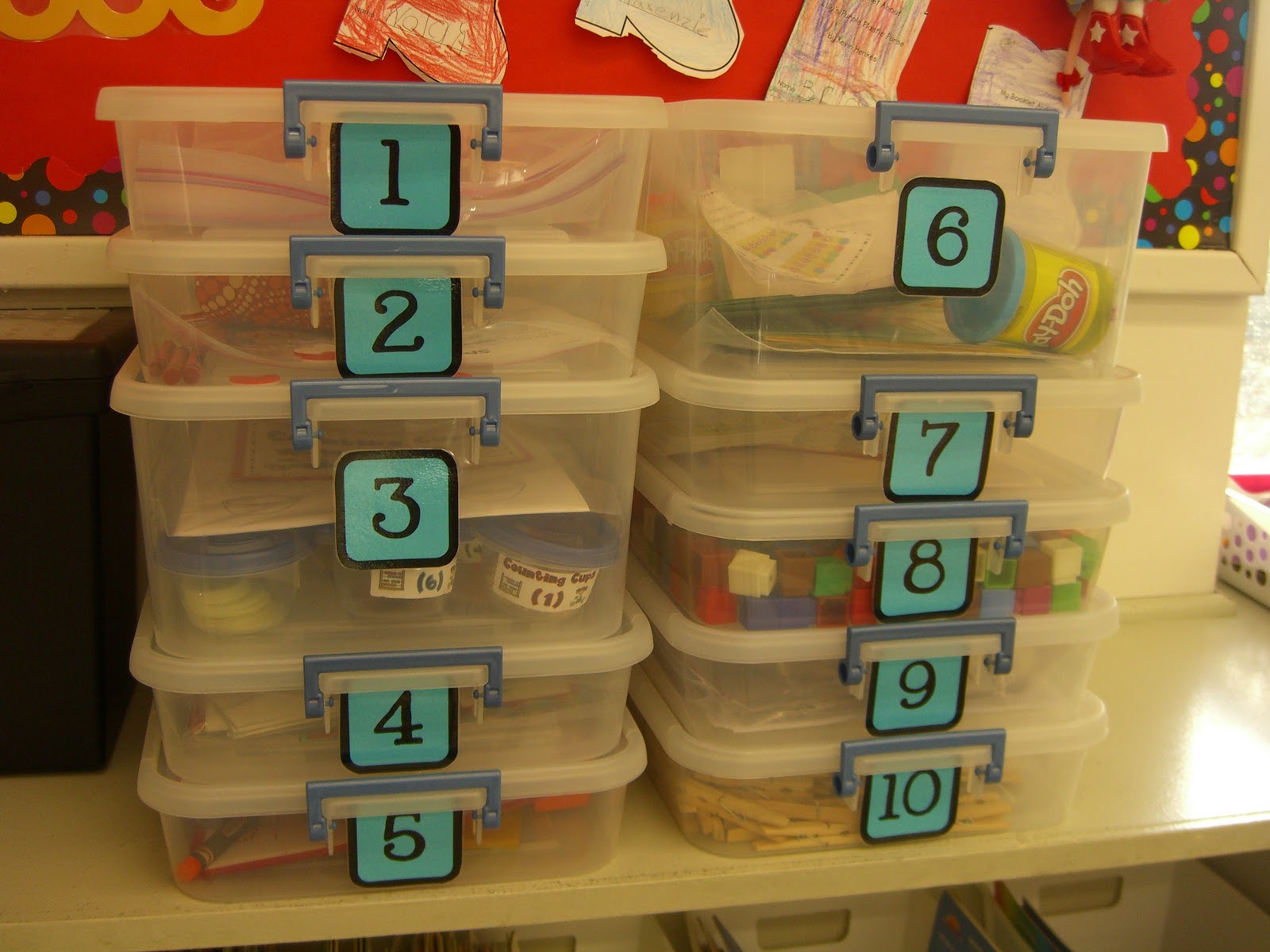 First Grade Garden Math Stations Set 1