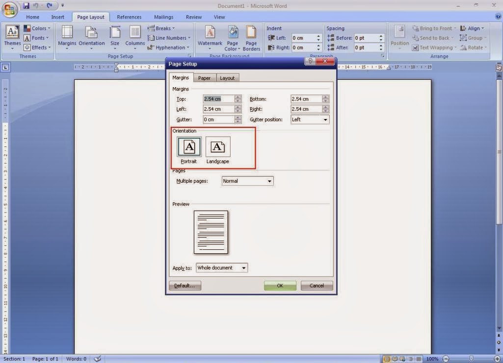 Ukuran Margin A4 Untuk Makalah Soalan o