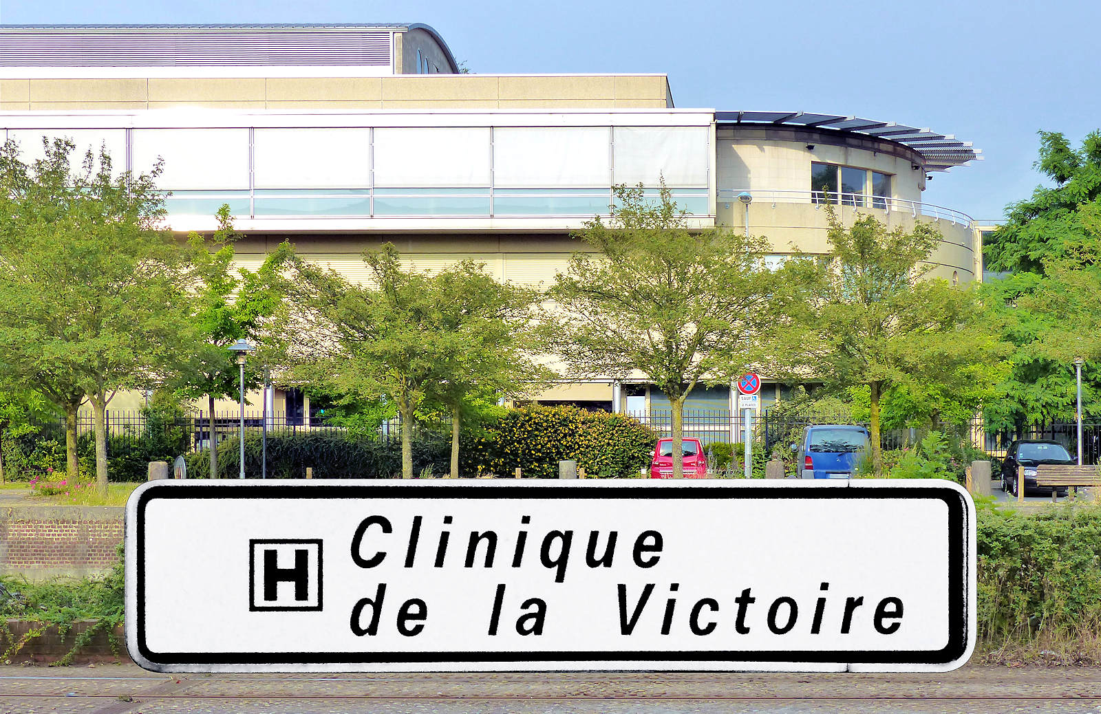 Panneau Clinique de la Victoire - Tourcoing