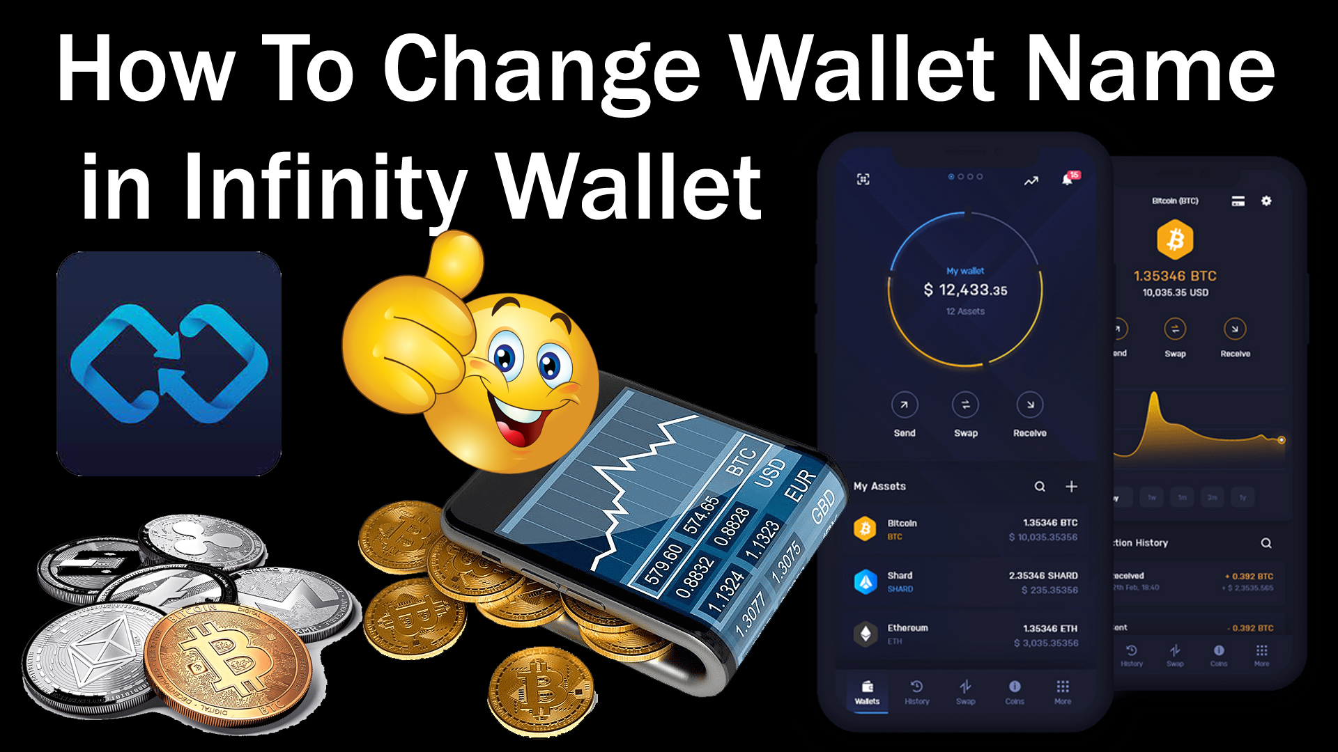 How To Change Wallet Name in Infinity Wallet Crypto Wallets Info
