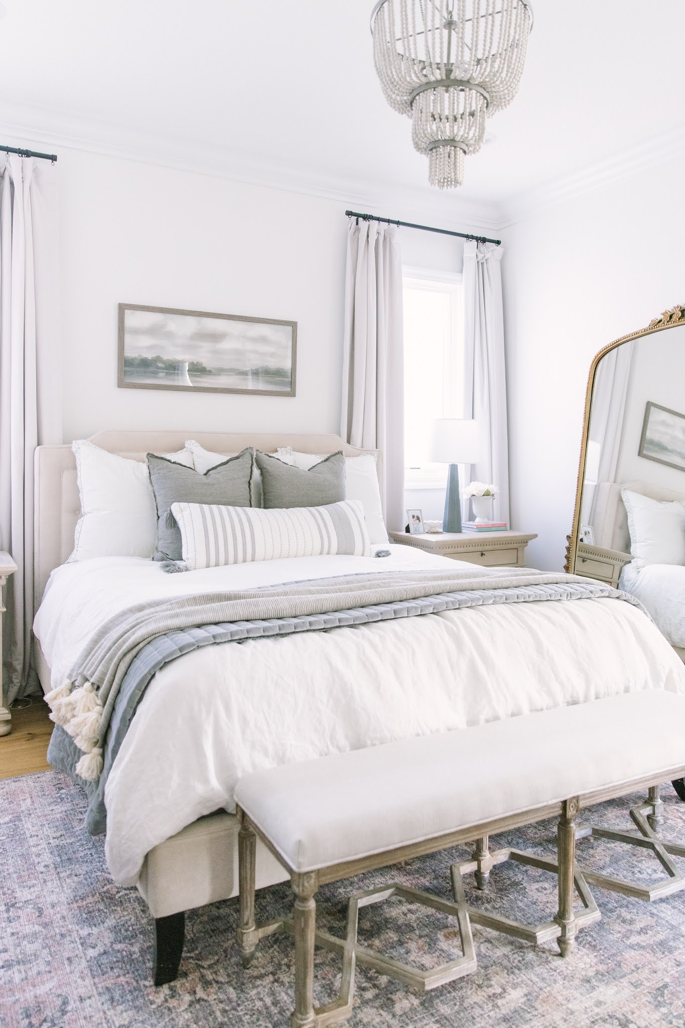 grey and neutral bedding