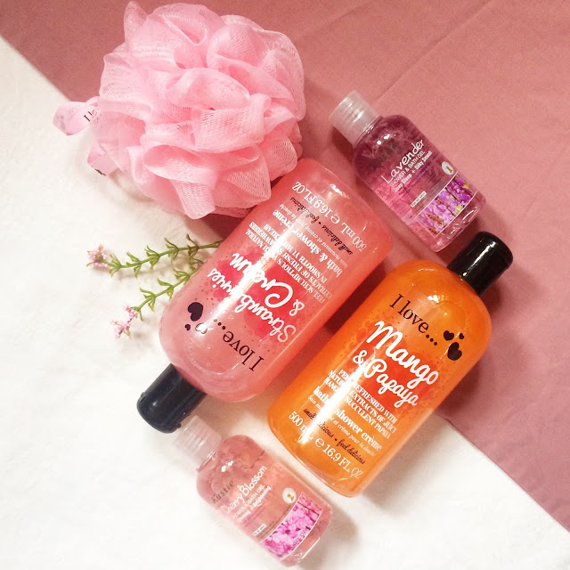 kustie watson products mango papaya strawberry cream lavender cherry blossom