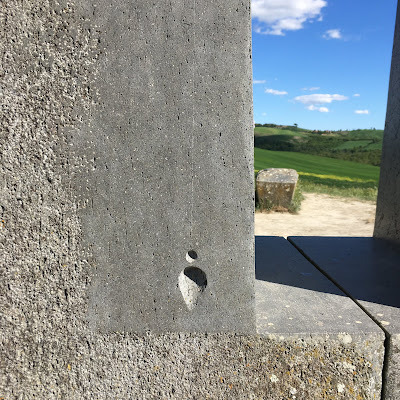 Le crete senesi dal Castello di Leonina: Sito Transitorio