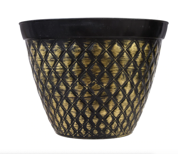 Dollar Tree Garden The Best Garden Collection Round Embossed Plastic