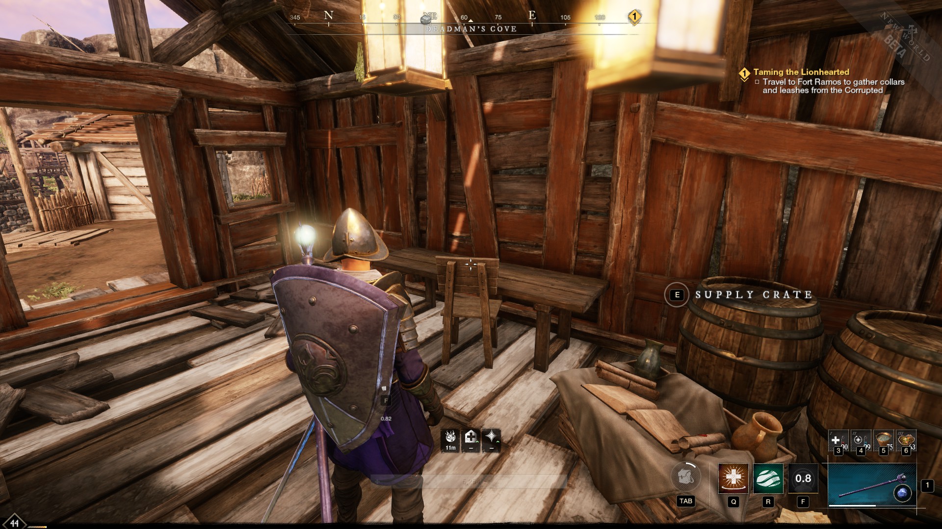 New World Deadman's Cove chest locations