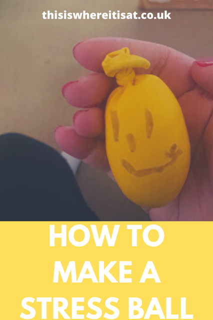 How to make a stress ball