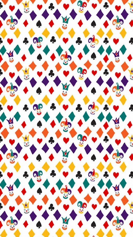   Colorful Poker Patterns   Android Best Wallpaper