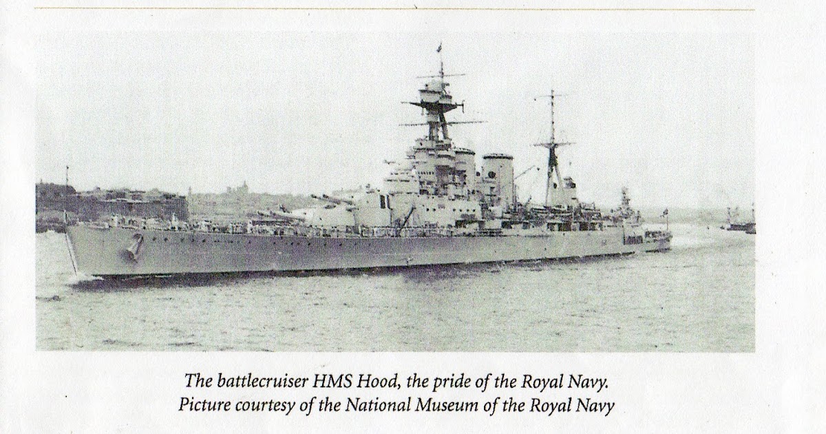 Horsforth Museum The sinking of HMS Hood WW2 Service Horsforth