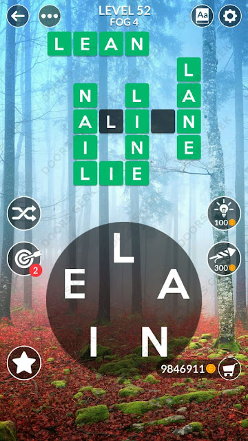 Wordscapes Level 52 Answers ~ Doors Geek