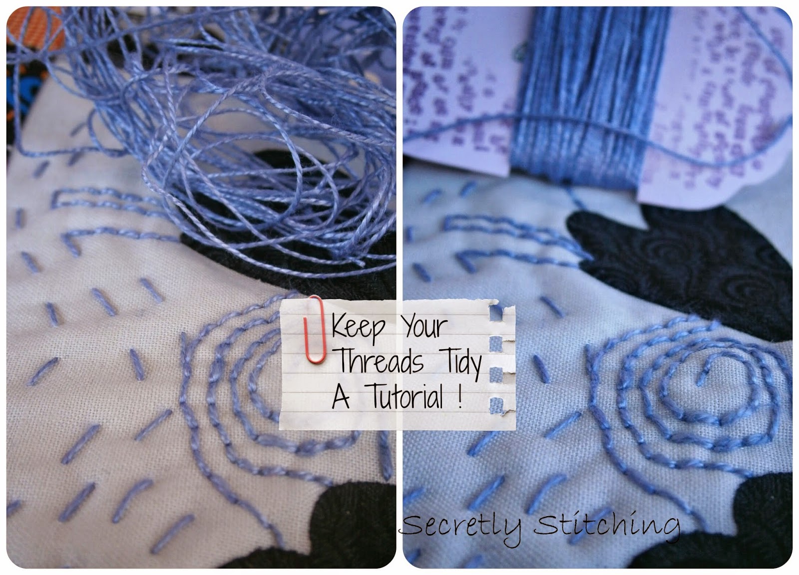 Secretly Stitching Thread Keeper Tutorial