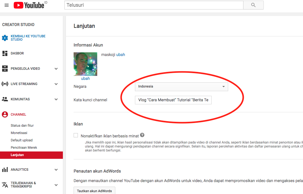 Cara Membuat Akun Youtube Yang Menghasilkan Uang - Koji Management