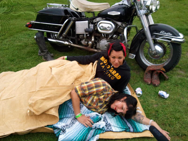 gypsy biker bedroll babes