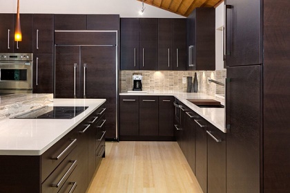 Diseños de cocinas modernas color gris - Colores en Casa