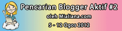 Pencarian Blogger Aktif #2