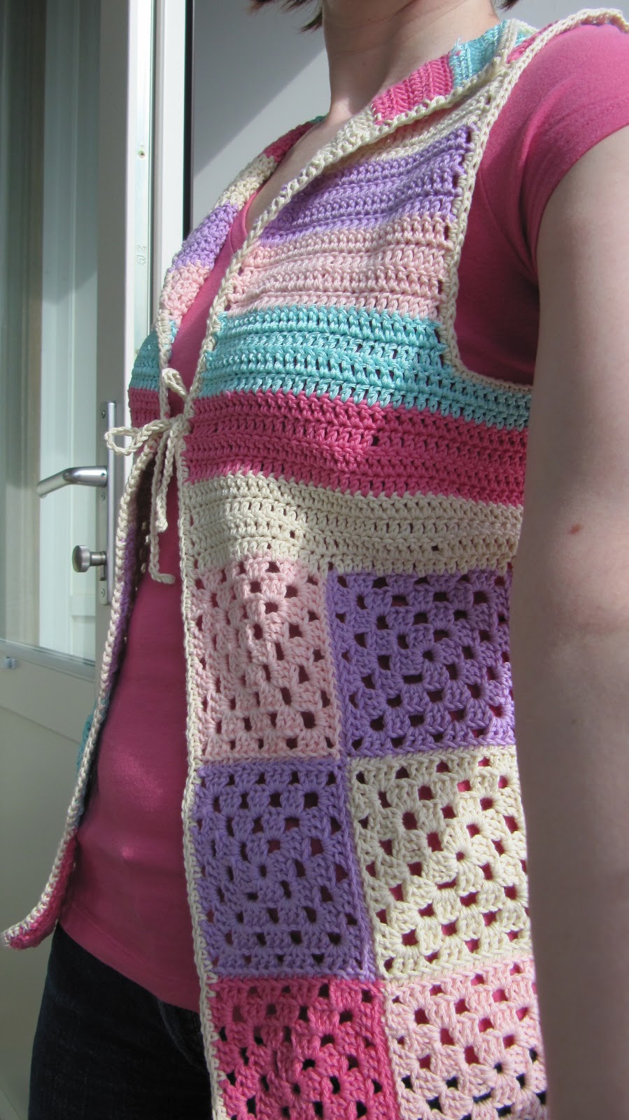 12 in 2012 Granny square vest
