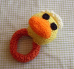 PATRON PATO SONAJERO AMIGURUMI 2702