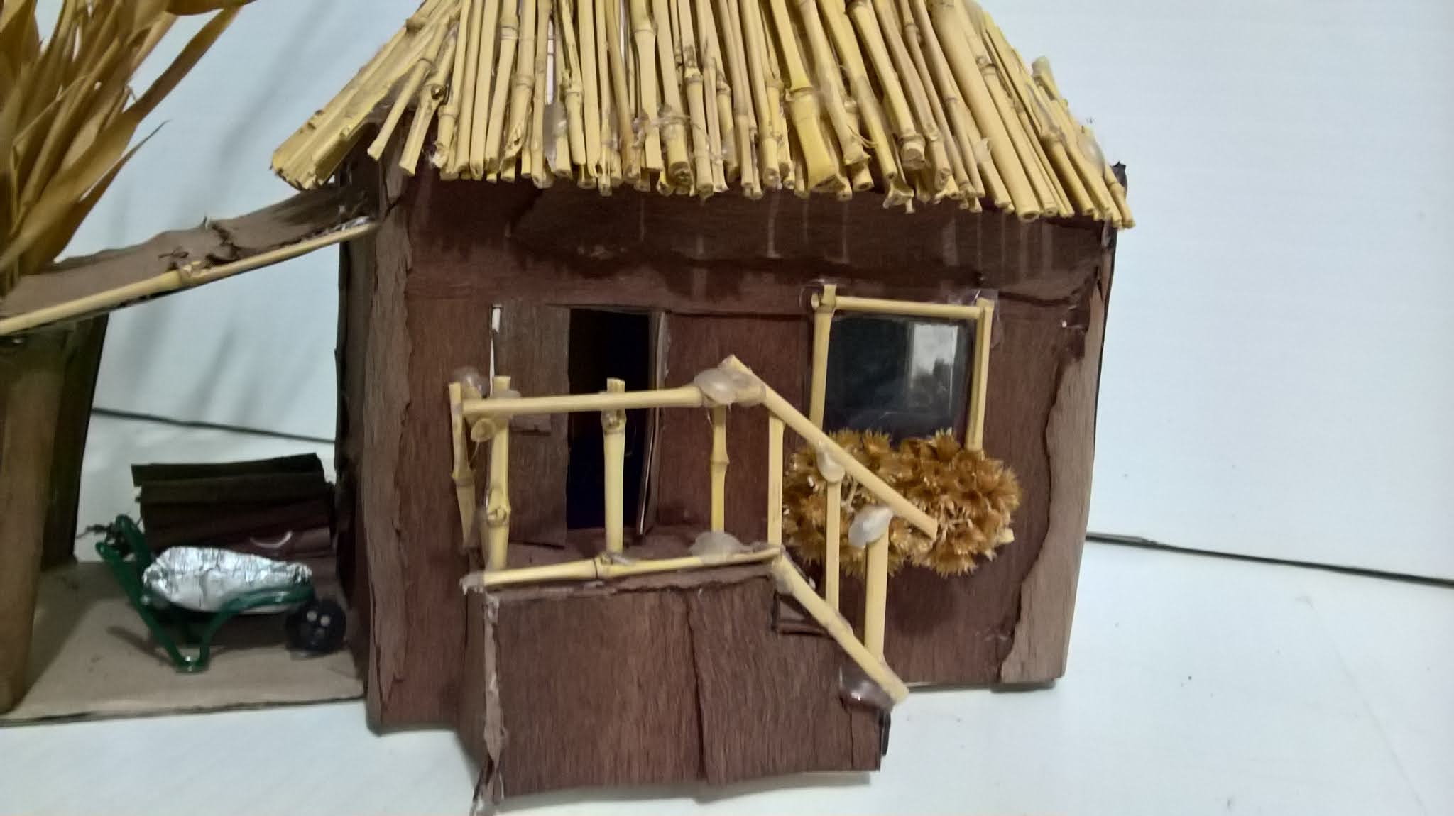 Baita Casetta presepe per Natale - tutorial diy fai da te