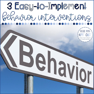 Behavior Supports & Interventions in Special Education