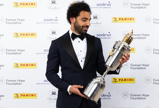 Mohamed Salah élu meilleur joueur de la saison en Premier League