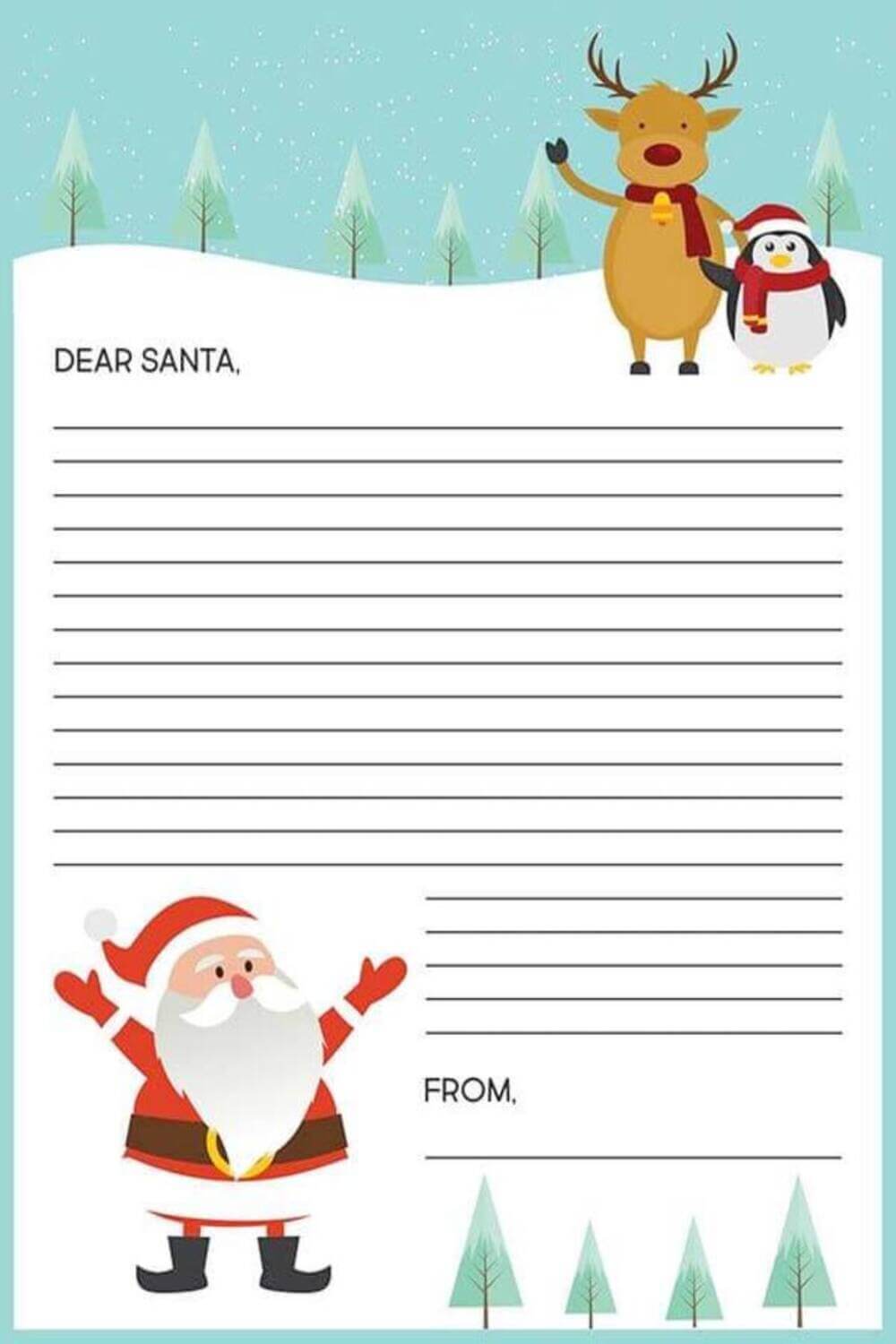 Carta Papá Noel Pdf Cartas para Santa Claus | Mundo de Rukkia