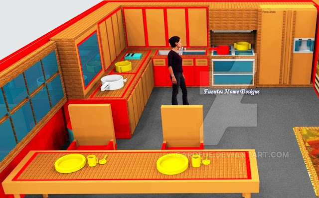 Ukuran Standar Kitchen Set