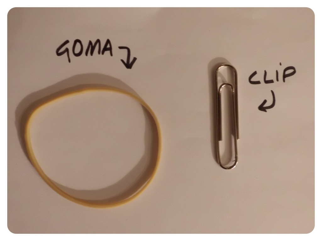 Resultado de imagen para goma elastica clip