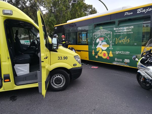 Mujer fallece atropellada por una guagua en Tamaraceite Mujer fallece atropellada por una guagua en Tamaraceite