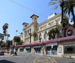 The Casino di Sanremo is a striking example of the resort's Stile Liberty architecture