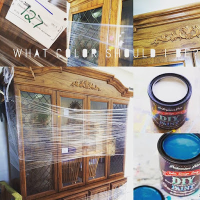 Huge China Cabinet Befores I bought this huge china cabinet to paint and here is what I learned!