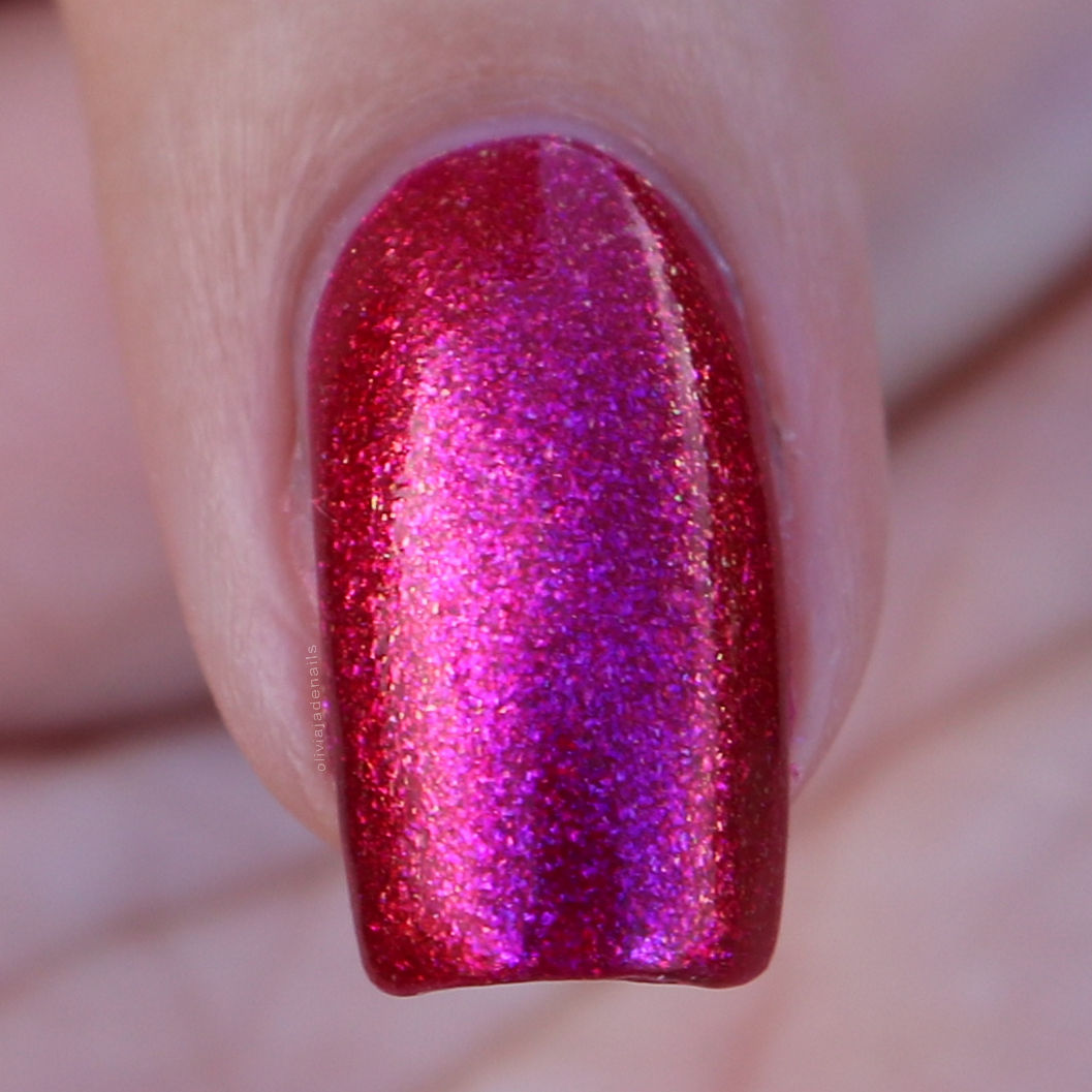 Grace-full Nail Polish You Rock (custom polish) swatched by Olivia Jade Nails