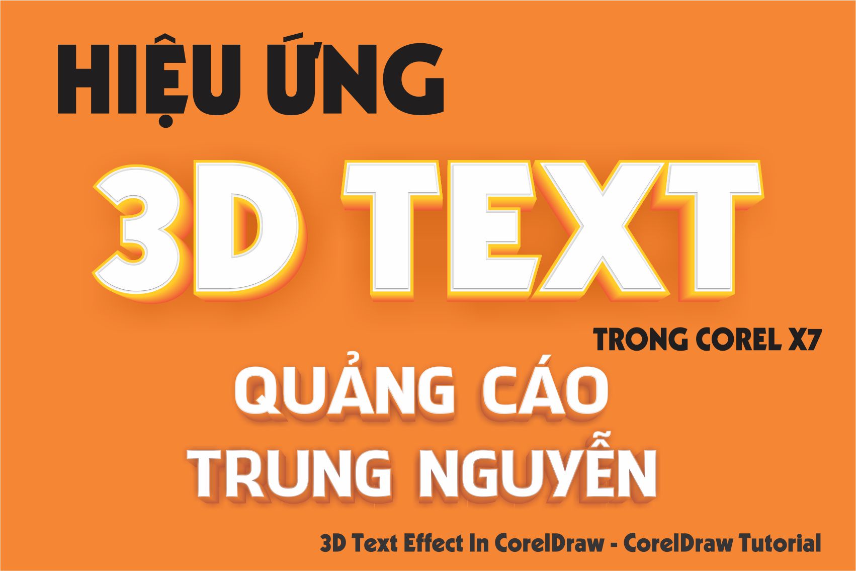 Top 10 font chữ 3d cho corel để tạo hiệu ứng mạnh mẽ cho thiết kế của bạn
