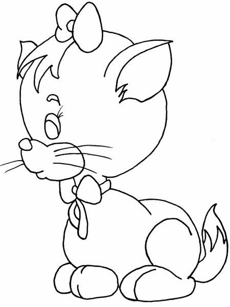 Cat Coloring Pages | Learn To Coloring