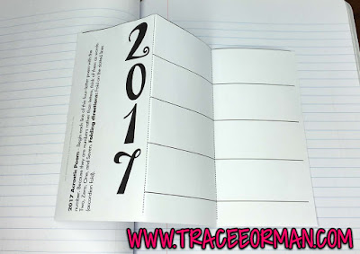 New Year Activity - Foldables Interactive Notebook Activities