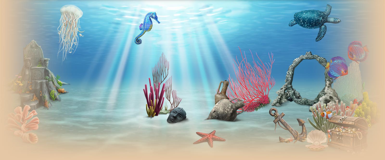 Lady Popular Fashion Arena UNDERWATER FURNITURE