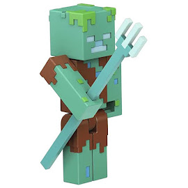 Minecraft Drowned Craft-a-Block Playsets Figure