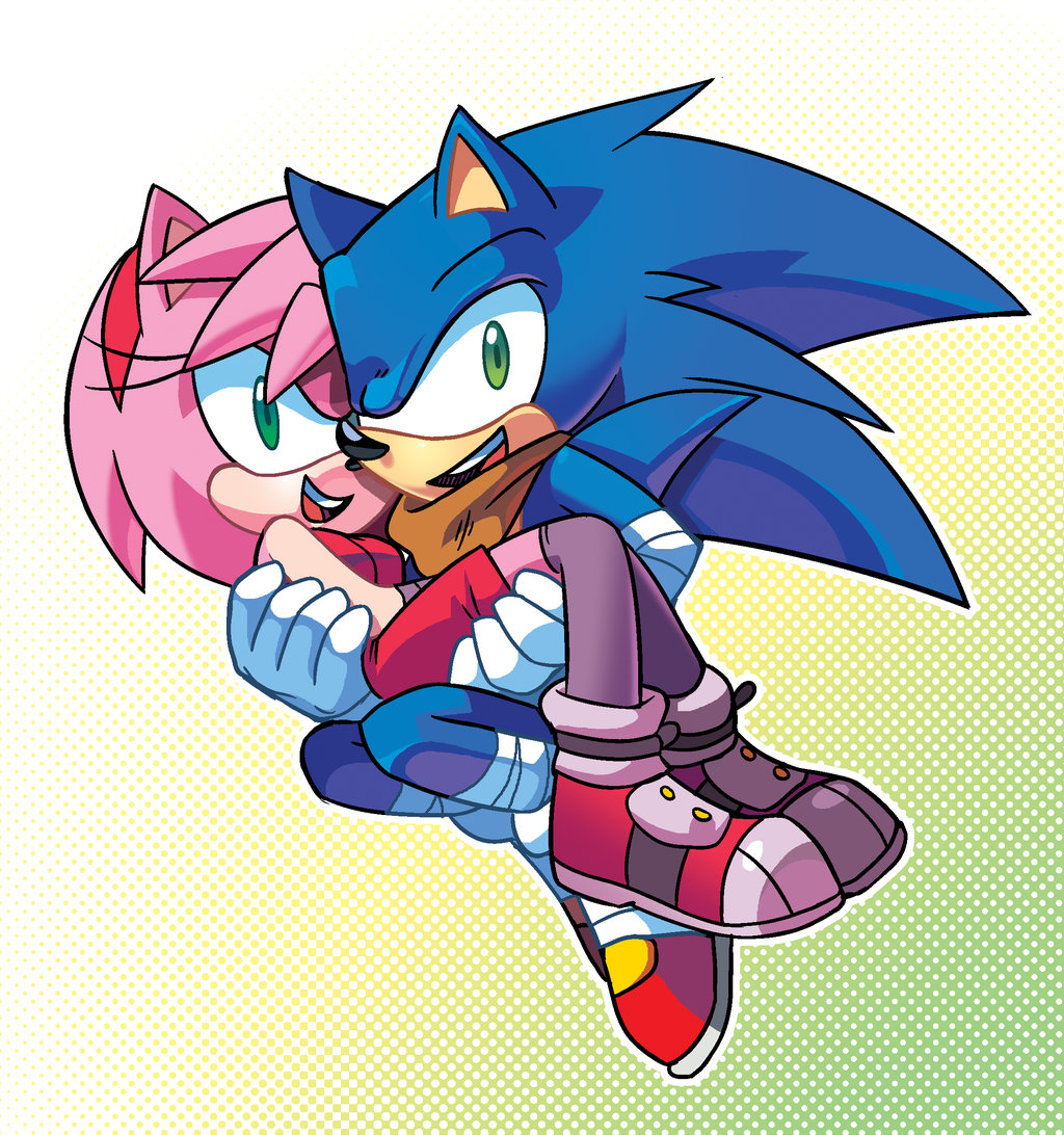 sonic sprites sonic and amy have a baby