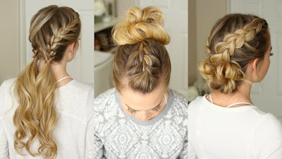 Easy and simpal Hair Style image 