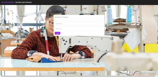 Aplikasi Penjualan Konveksi Berbasis Web (Codeigniter)