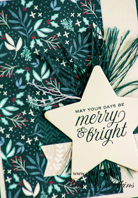 Make the season Merry & Bright with the Tidings & Trimmings Bundle from Stampin' Up! Click here to find out how I made this card.