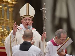 pope mitre ulo sa misa papa paus mygodpictures preaches catolico gayong splendor1618 mga takip iyon bakit daw ni banal