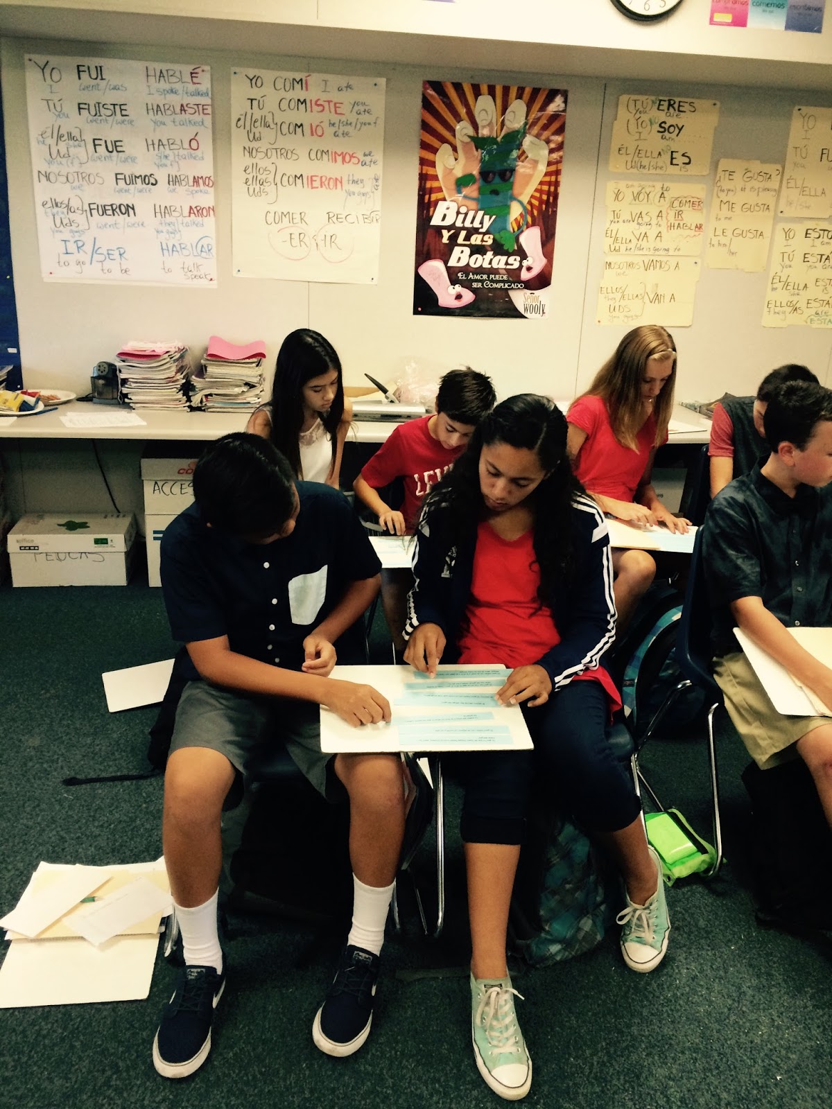 Ignite Language The Deskless Classroom Pictures and Reflections after