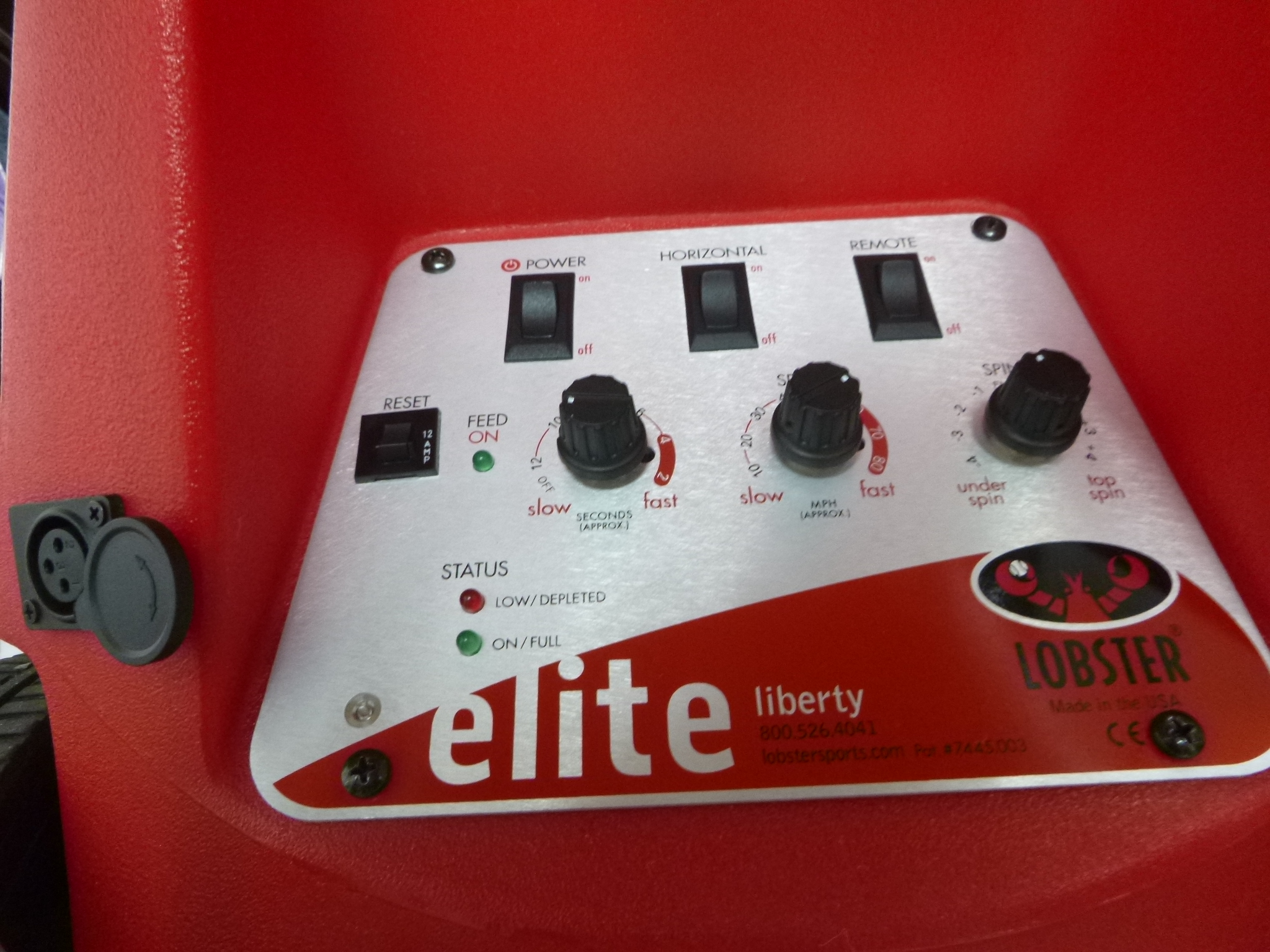 Everything I'm doing blog Lobster Elite Liberty tennis ball machine review