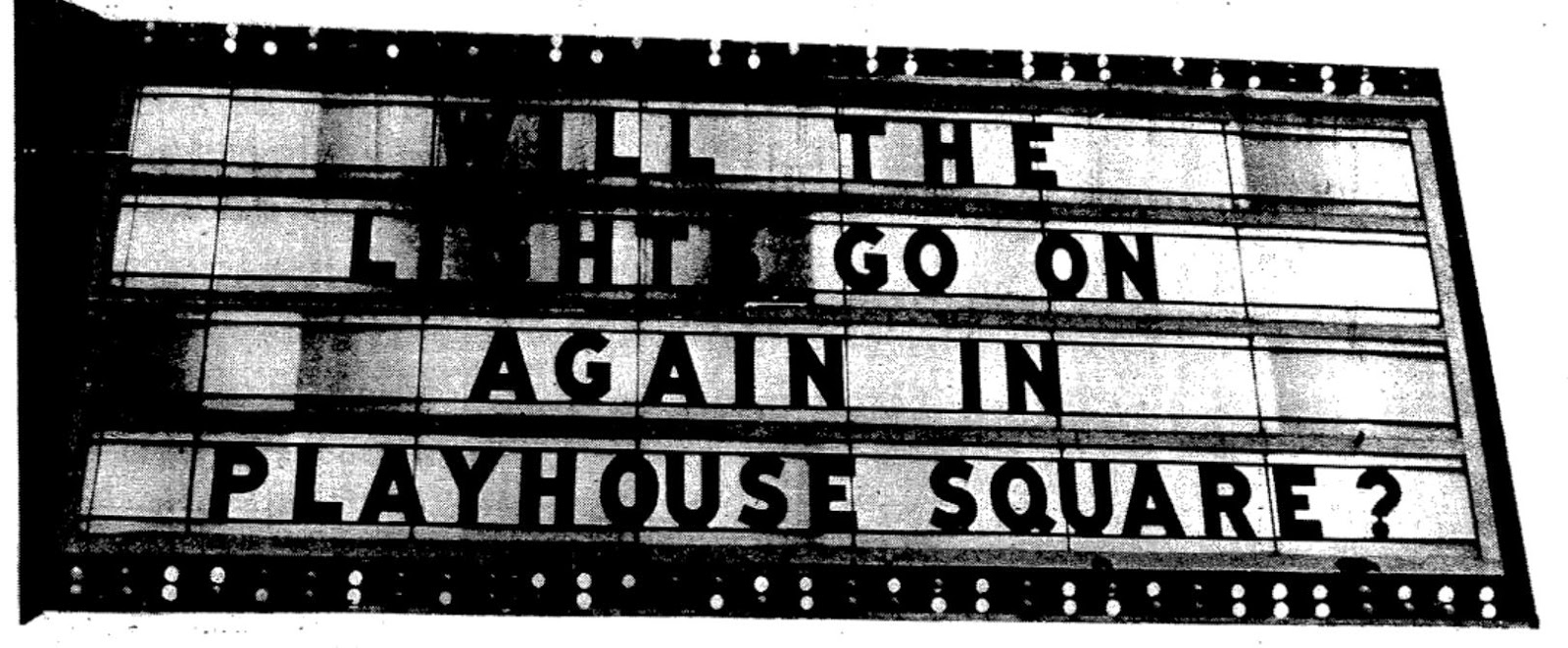 Frank's Place Playhouse Square Association The Early Years