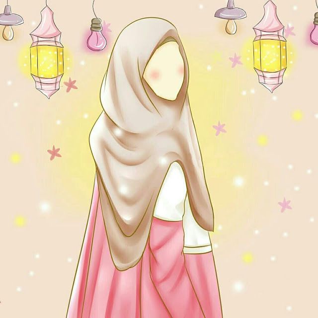 contoh karakter kartun hijab yang unik dan menarik - Elinotes review